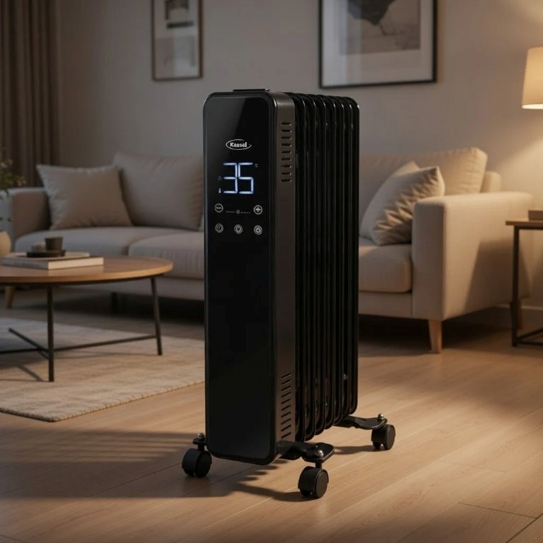 RADIADOR KASSEL DIGITAL NEGRO REF.RAD7EB COD.40355